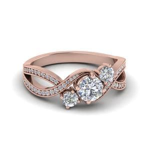 Modern Diamond Wedding Rings 