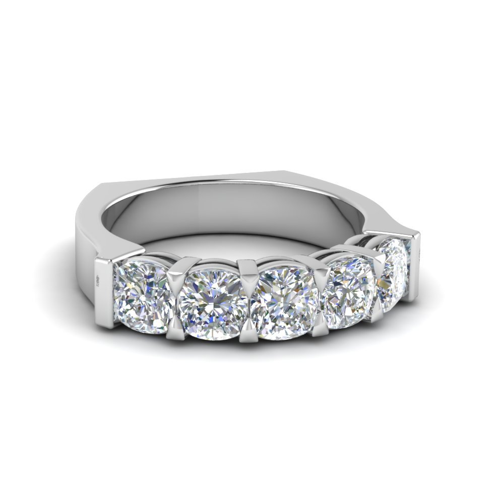 Details about   2.50 Ct Cushion Cut 14k White Gold Fn Wedding Engagement Bridal Ring Set 