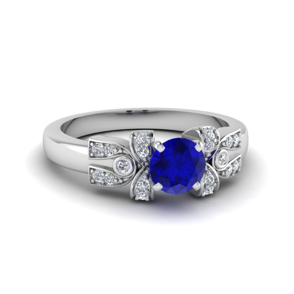 Womens Sapphire Wedding Rings