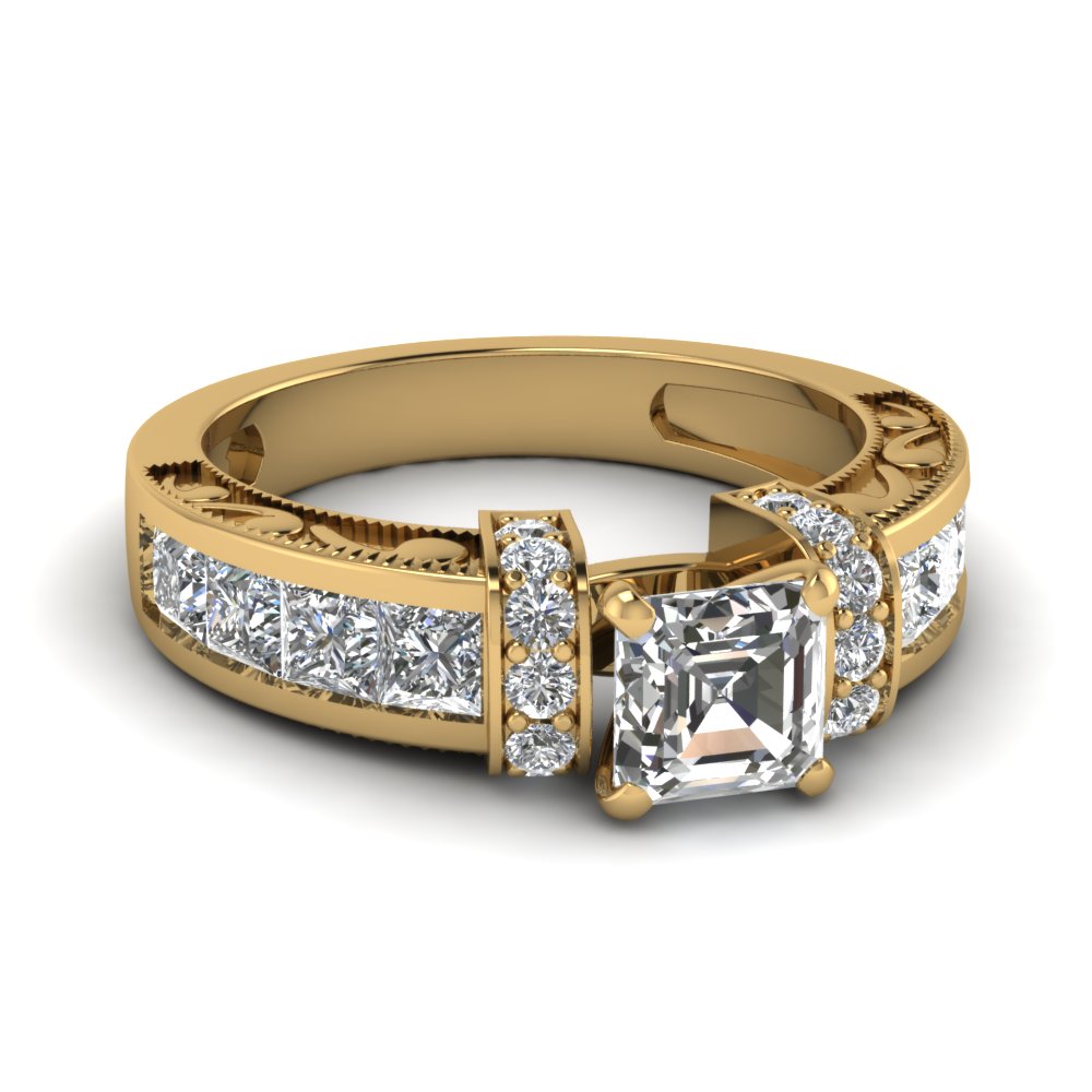Vintage Art Deco Style Diamond Ring