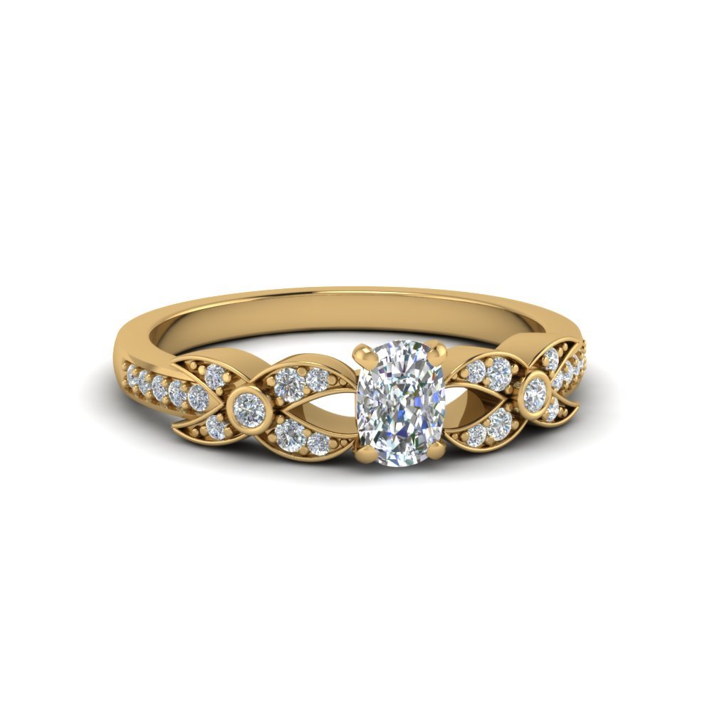 Flower Diamond Rings