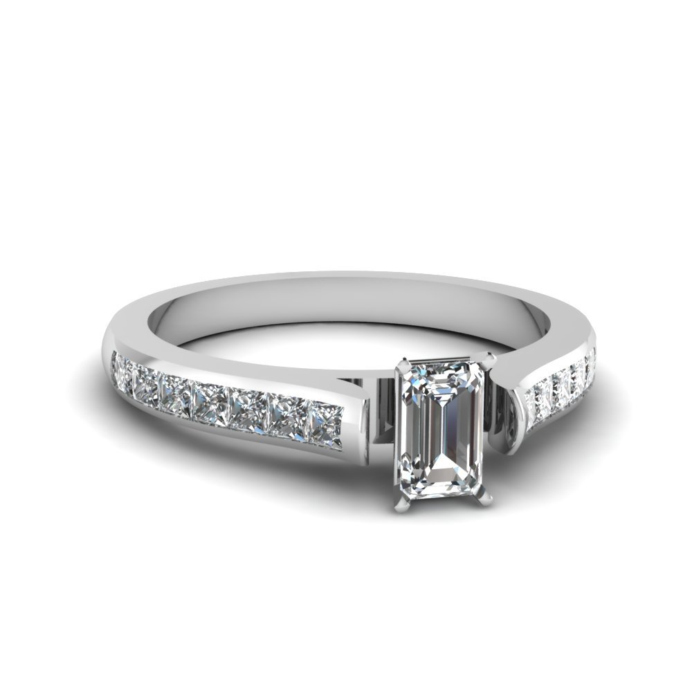 Top 20 Emerald Cut Diamond Rings Style - Fascinating Diamonds