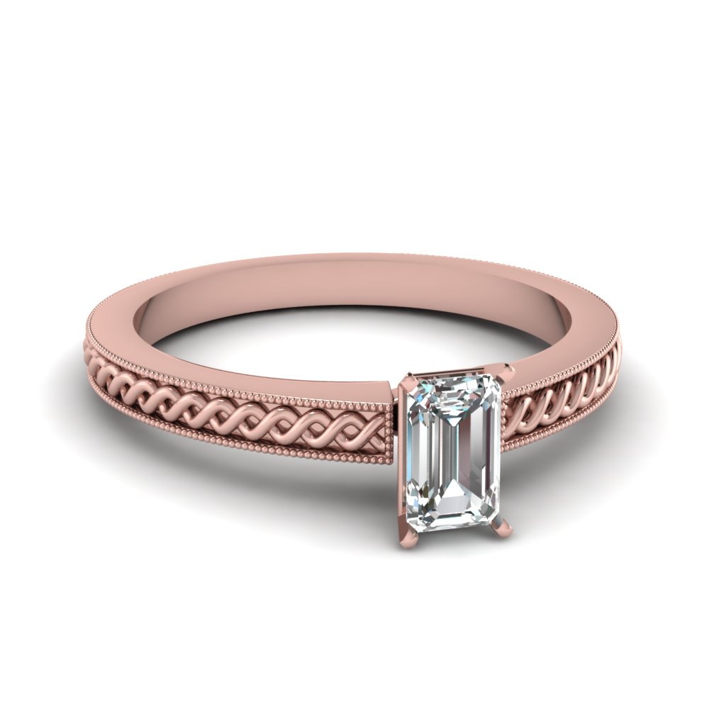 fd_emerald cut diamond engagement ring in 14K rose gold FD1088EMR NL RG