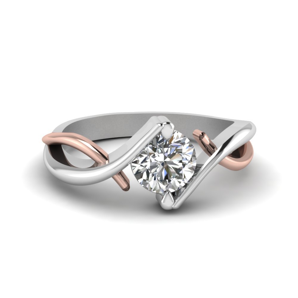 Details about   solid 14K Gold with engraving on ring Natural One Diamond Wedding Ring For Her