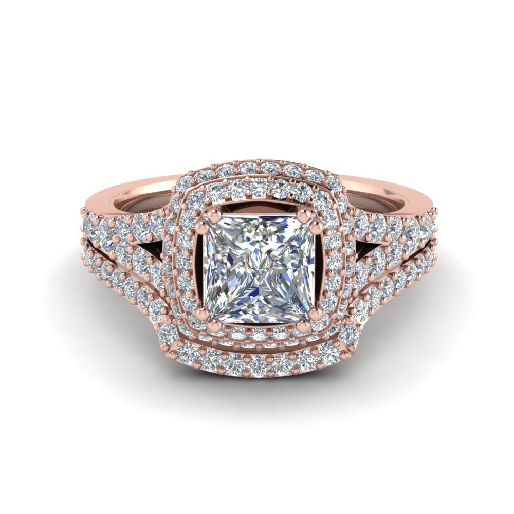 Hand Engraved Pear Shaped Diamond Vintage Wedding Ring Set With Blue