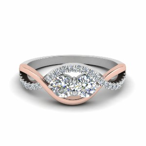 Modern Engagement Ring For Bride