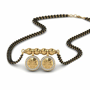 Diamond Wati Mangalsutra Beads